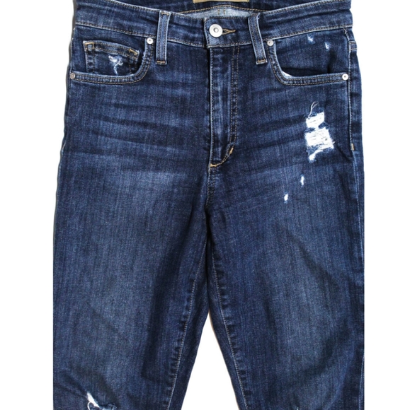 JOES JEANS HIGH WAIST DISTRESSED SKINNY JEAns 24 - Picture 2 of 7